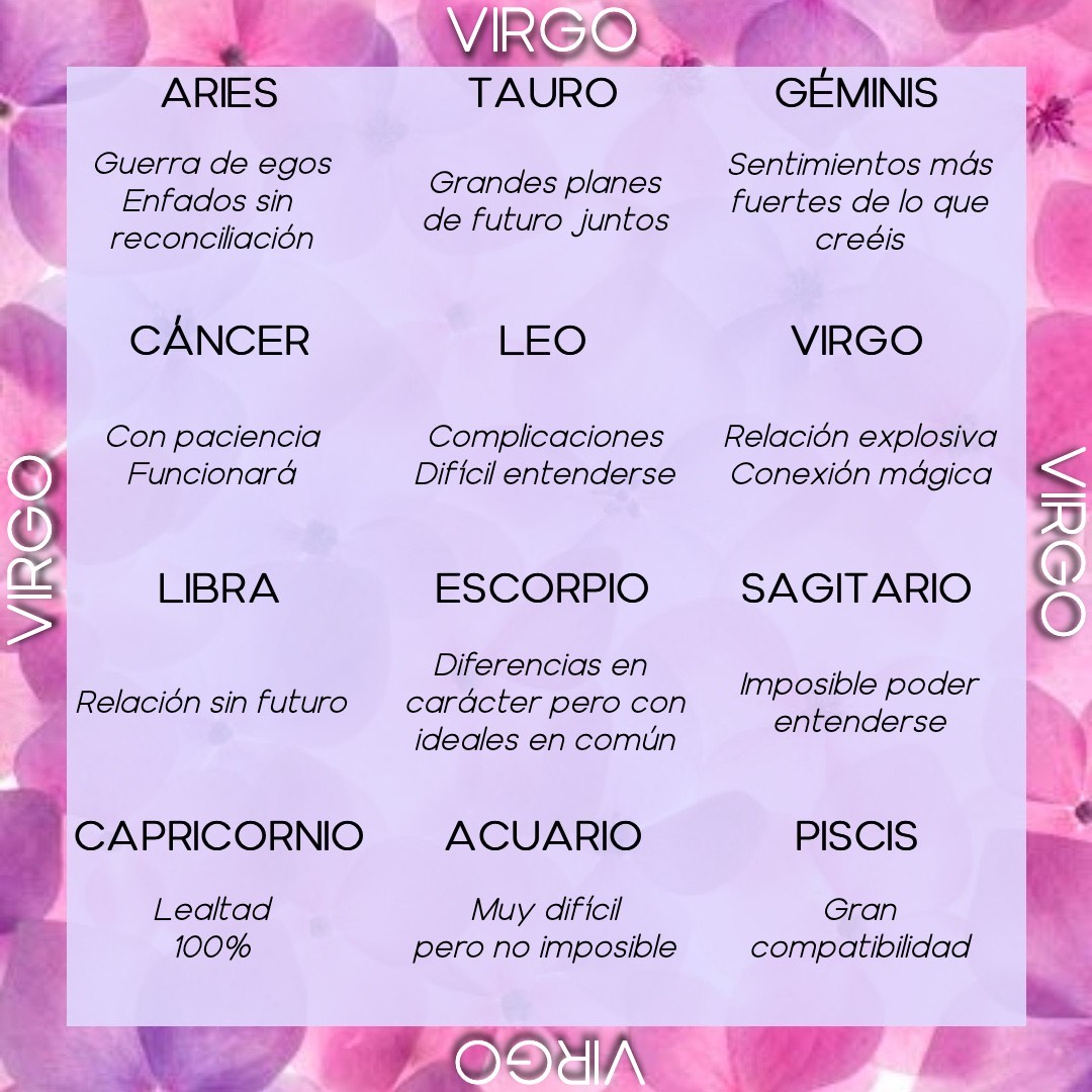 compatibilidades virgo
